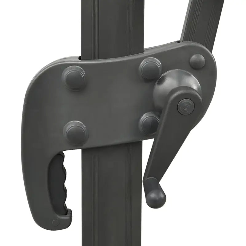 Elegante zweefparasol met LED-verlichting beschermt tegen zon en uv - Parasols en zonneschermen