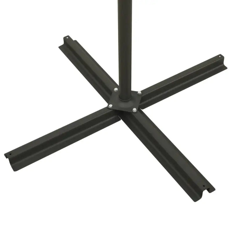Elegante zweefparasol met LED-verlichting en bescherming tegen zware regenval - Parasols en zonneschermen