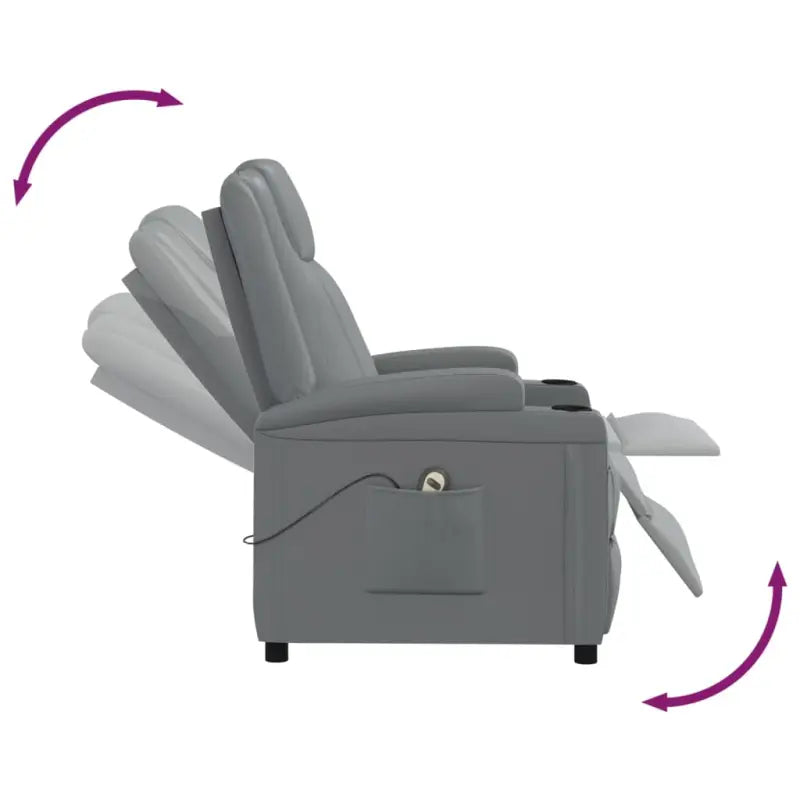 Elektrisch verstelbare fauteuil voor ultiem comfort en ontspanning - Fauteuils & Relaxfauteuils