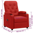 Elektrisch verstelbare fauteuil voor ultiem comfort en ontspanning - Fauteuils & Relaxfauteuils