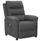Elektrische massagefauteuil Verstelbare stoel voor ultiem comfort - Donkergrijs / 1 - Elektrische massagestoelen