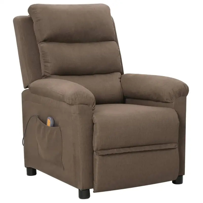 Elektrische massagefauteuil Verstelbare stoel voor ultiem comfort - Taupe / 1 - Elektrische massagestoelen