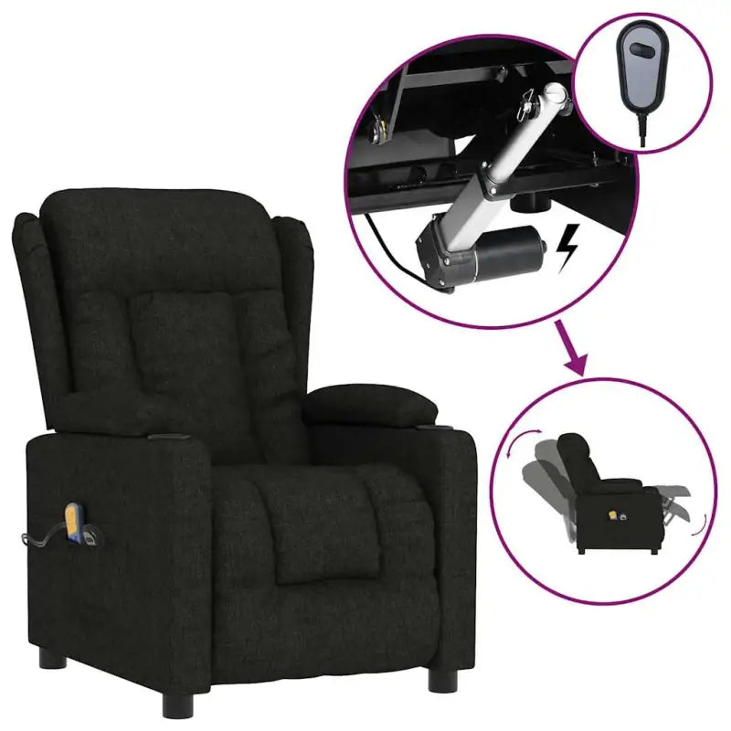 Elektrische massagefauteuil voor verminderde fysieke en mentale capaciteiten - Elektrische massagestoelen