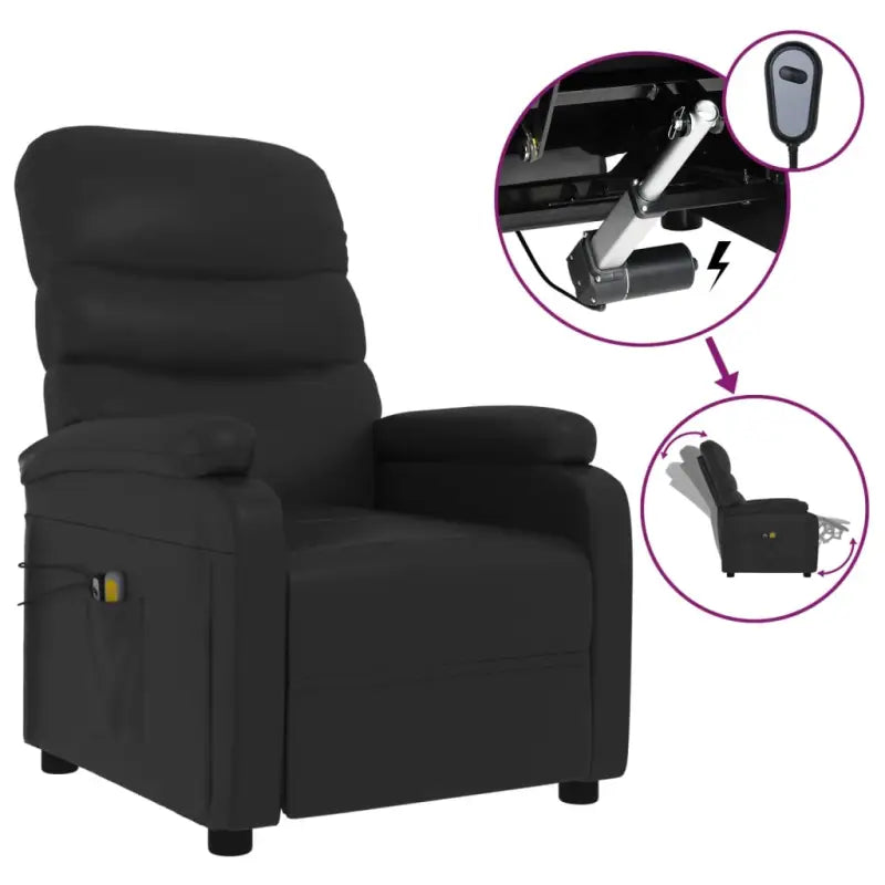 Elektrische massagestoel met verstelbare functies voor ultiem comfort - Elektrische massagestoelen