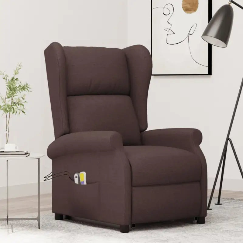 Elektrische massagestoel met verstelbare rug en voetensteun - Elektrische massagestoelen