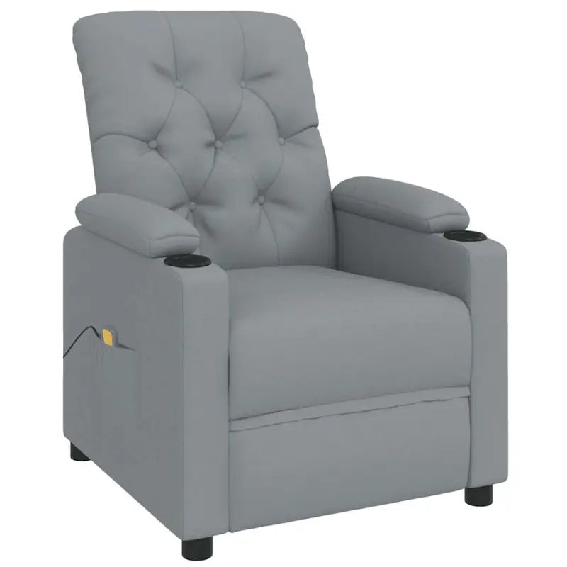 Elektrische massagestoel met verstelbare rugleuning en voetensteun - Elektrische massagestoelen