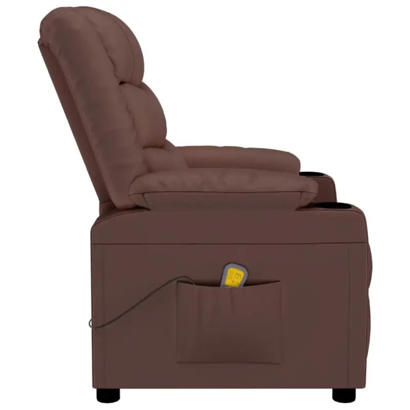Elektrische massagestoel Met Verstelbare Rugleuning en Voetensteun - Elektrische massagestoelen