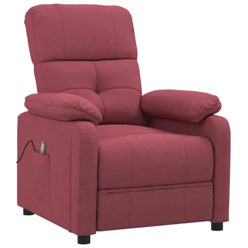 Elektrische massagestoel met verstelbare rugleuning en voetensteun - Elektrische massagestoelen