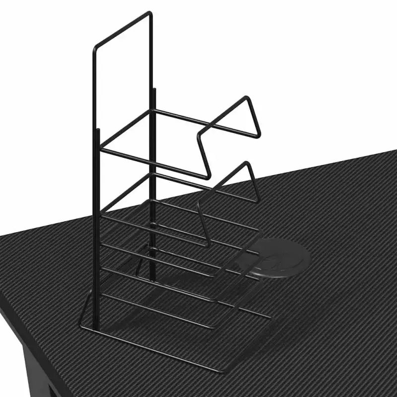 Ergonomisch Gamingbureau voor comfortabele en geconcentreerde speeltijd - Zwart / 110 x 60 x 75 cm - Bureaus