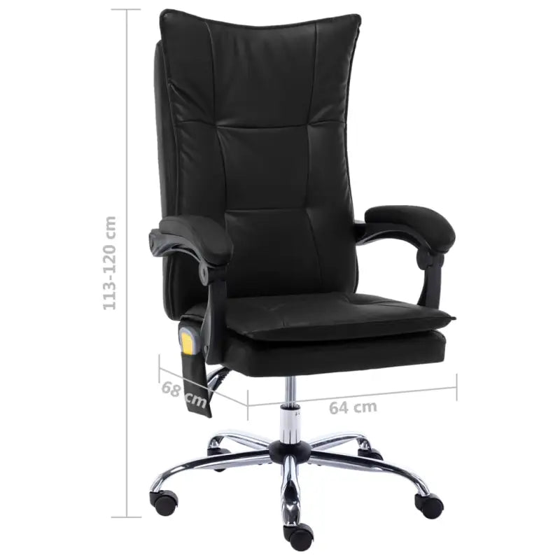 Ergonomische kantoorstoel met massage- en ligfunctie - Bureaustoelen