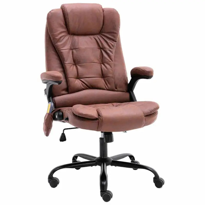 Ergonomische kantoorstoel met massage- en ligfunctie - Lichtbruin / 1 / met massagefunctie - Bureaustoelen