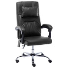 Ergonomische kantoorstoel met massage- en ligfunctie - Zwart / 1 / Zonder voetensteun - Bureaustoelen