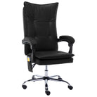 Ergonomische kantoorstoel met massage- en ligfunctie - Zwart / 1 / Zonder voetensteun - Bureaustoelen
