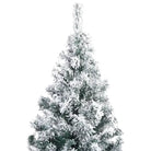 Extragrote kunstkerstboom met sneeuwvlokken voor een echte kerst sfeer - Kerstbomen