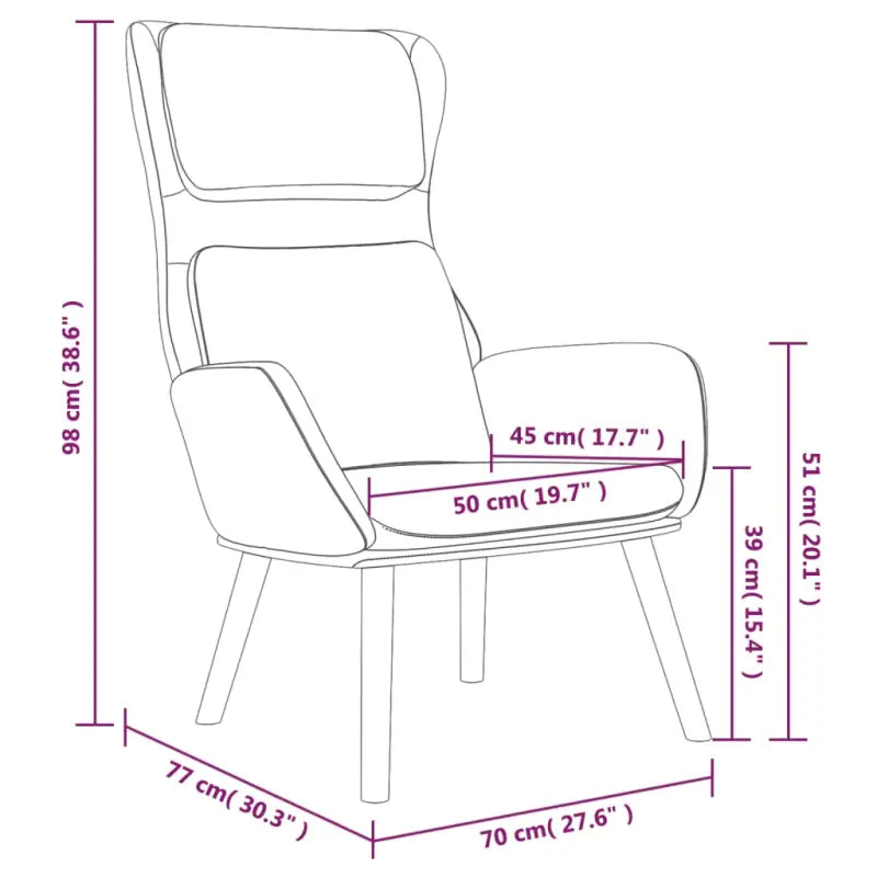 Fauteuil met optimaal zitcomfort en massief rubberwood poten - Fauteuils & Relaxfauteuils