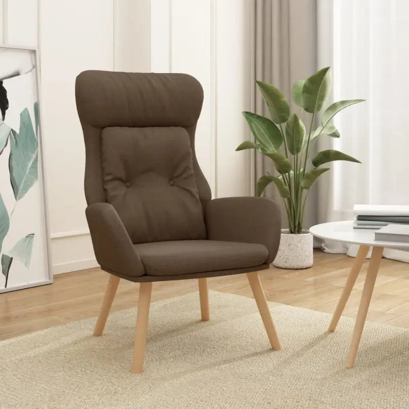 Fauteuil met optimaal zitcomfort en zachte bekleding - Bruin / 1 / Zonder voetensteun - Fauteuils & Relaxfauteuils