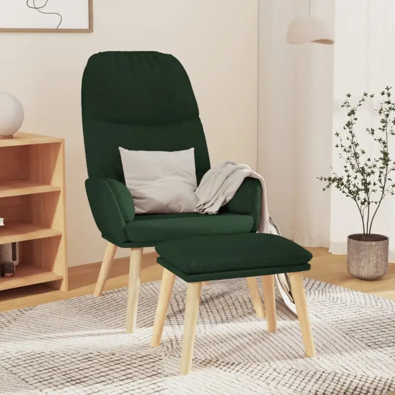 Fauteuils en Relaxfauteuils voor optimaal zitcomfort en stevigheid - Donkergroen / 1 / Met voetensteun - Fauteuils &