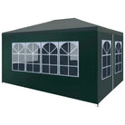 Feesttent en tuinpaviljoen voor buitenfeestjes - Groen / 3 x 4 m / 1 - Partytenten & prieëlen