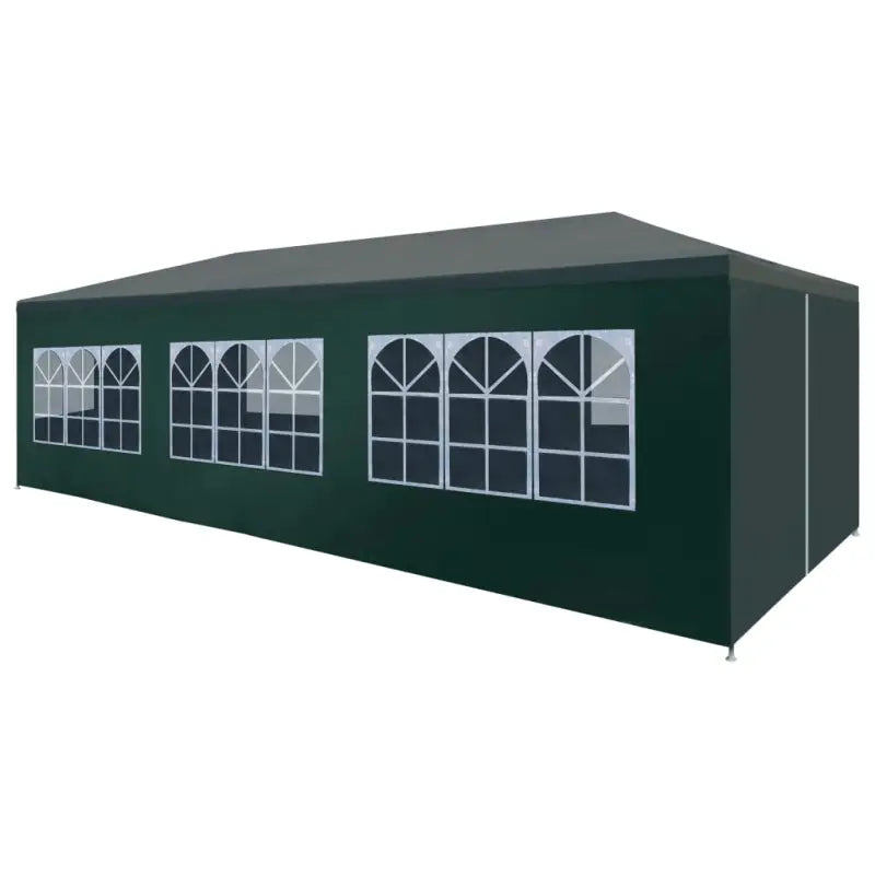 Feesttent en tuinpaviljoen voor buitenfeestjes - Groen / 3 x 9 m / 1 - Partytenten & prieëlen