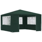 Feesttent voor tuinfeesten en buitengebruik - Groen / 4 x 4 m / 1 - Partytenten & prieëlen