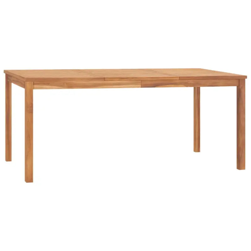 Fijn geschuurd teakhouten tuintafel voor een natuurlijke look - 180 x 90 x 77 cm / 1 - Tuintafels