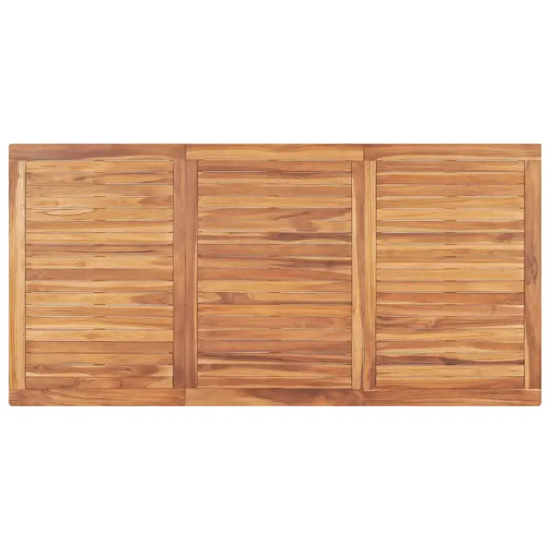Fijn geschuurd teakhouten tuintafel voor een natuurlijke look - Tuintafels