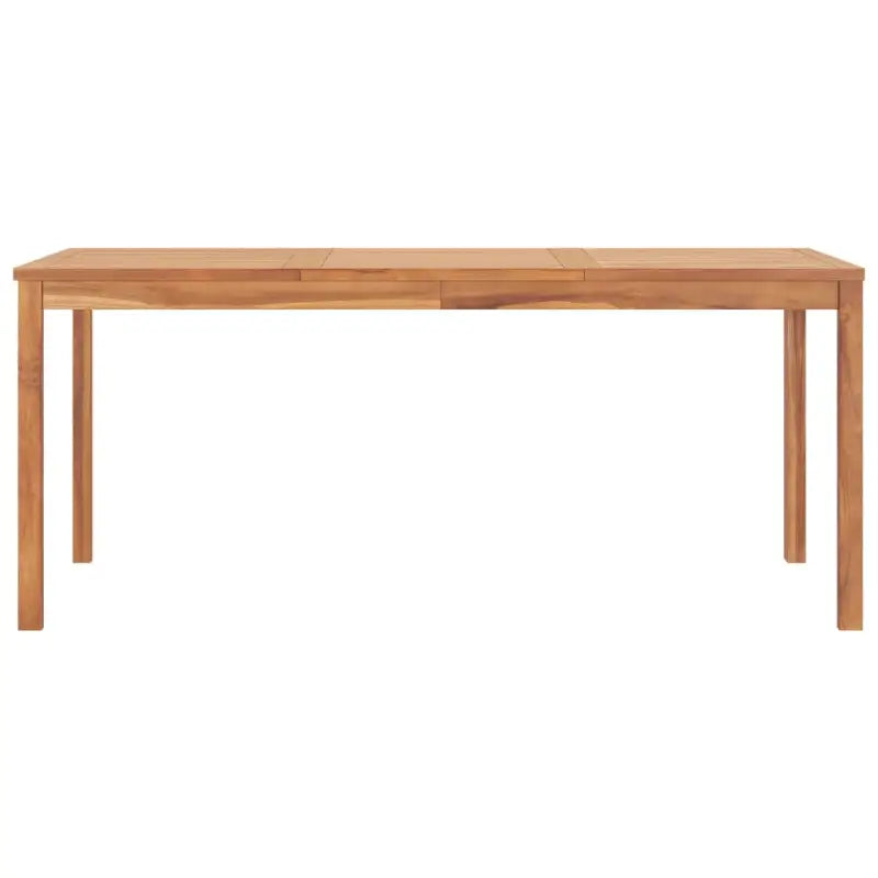 Fijn geschuurd teakhouten tuintafel voor een natuurlijke look - Tuintafels