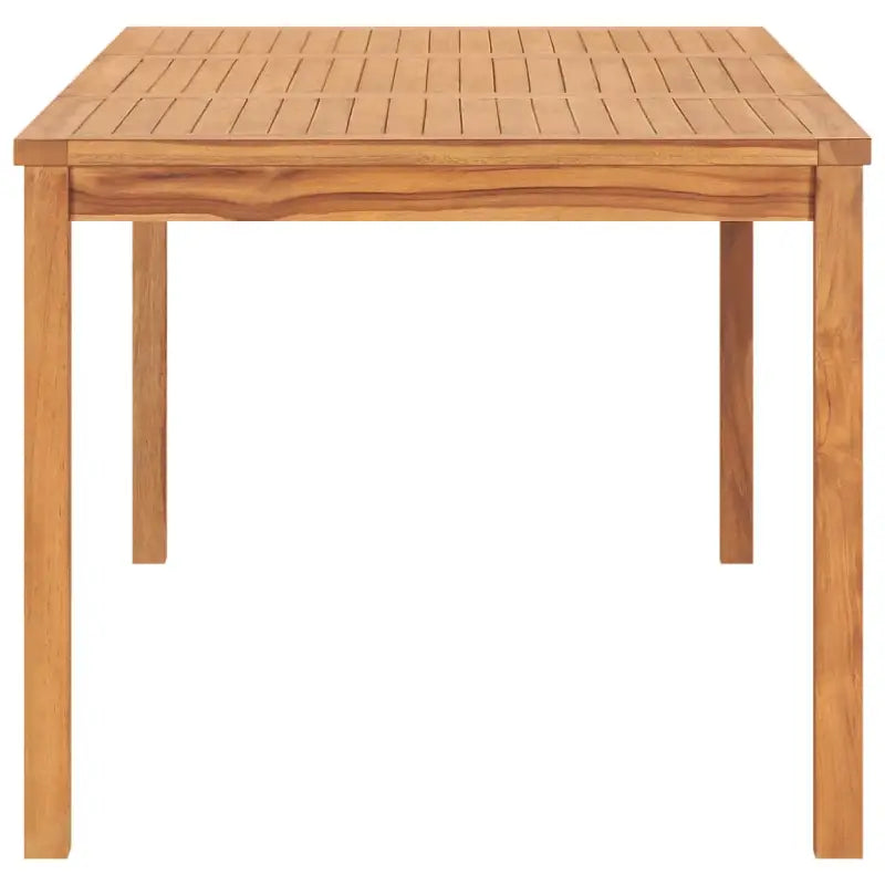 Fijn geschuurd teakhouten tuintafel voor een natuurlijke look - Tuintafels