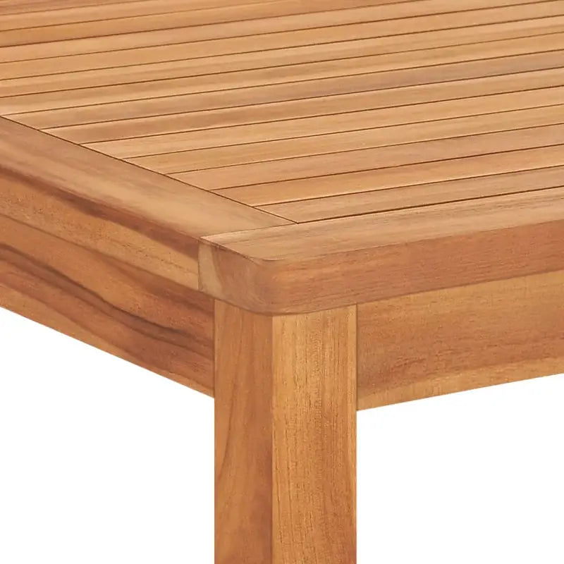 Fijn geschuurd teakhouten tuintafel voor een natuurlijke look - Tuintafels