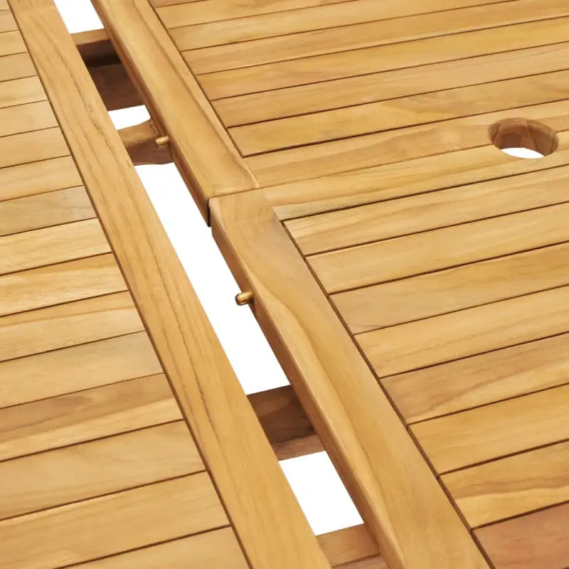 Fijn geschuurd verlengbare houten tuintafel voor buitengebruik - Tuintafels