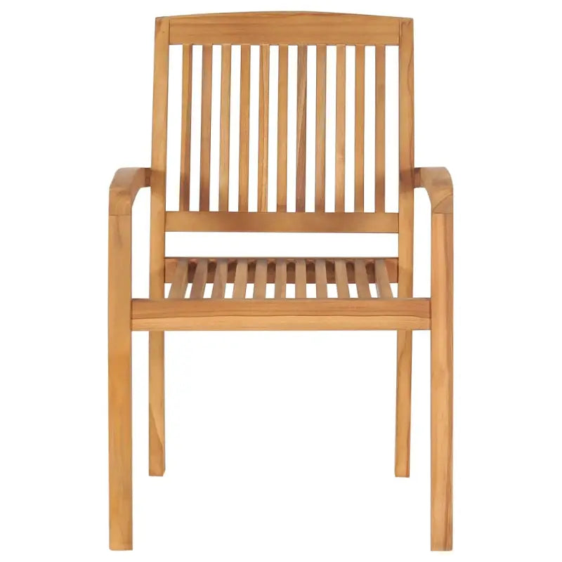 Fijn geschuurde houten tuinstoelen met vintage uitstraling - Tuinstoelen