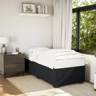 Fluwelen Bedframe voor Comfort en Stijl in de Slaapkamer - Zwart / 80 x 200 cm - Bedden & bedframes