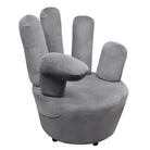 Fluwelen fauteuil in handvorm voor stijl en comfort - Fauteuils & Relaxfauteuils