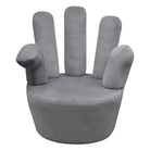 Fluwelen fauteuil in handvorm voor stijl en comfort - Fauteuils & Relaxfauteuils