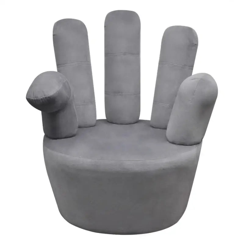 Fluwelen fauteuil in handvorm voor stijl en comfort - Fauteuils & Relaxfauteuils
