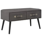 Fluwelen salontafel met massief grenenhout voor een luxe interieur - Grijs / 1 - Salontafels