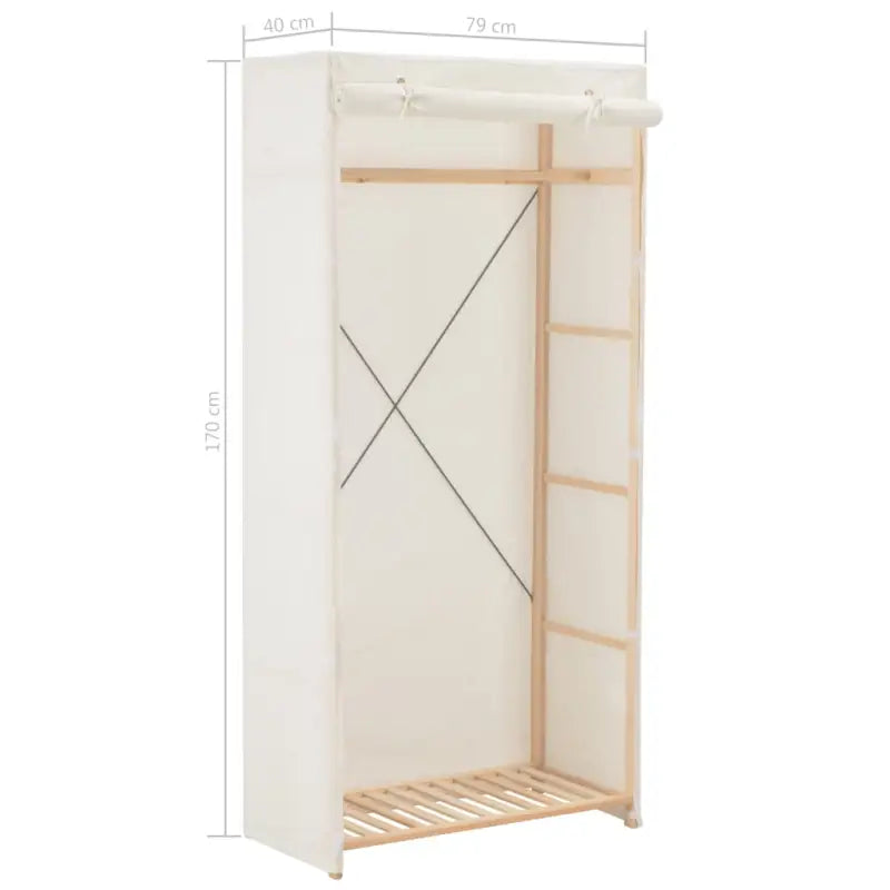Functionele Kledingkast met Warm en Decoratief Ontwerp - Kledingkasten