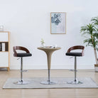 Gebogen hout barkrukken met metalen frame levering bevat stijlvolle stoelen - Barkrukken