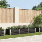 Gegalvaniseerd Staal Verhoogde Bloempotten en Plantenbakken - Antraciet / 240 x 80 x 45 cm / 1 - Bloempotten &