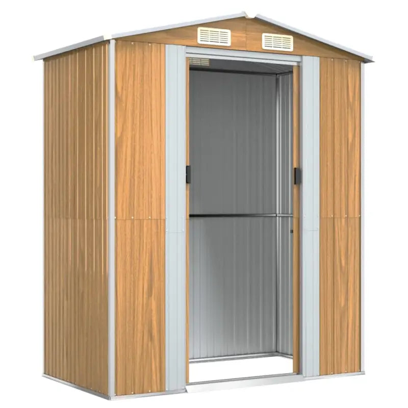 Gegalvaniseerd stalen tuinhuizen met praktische ventilatieopening - Tuinhuizen