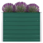Gegalvaniseerd stalen verhoogd tuinbed voor planten en groenten - Groen / 1 - Bloempotten & plantenbakken