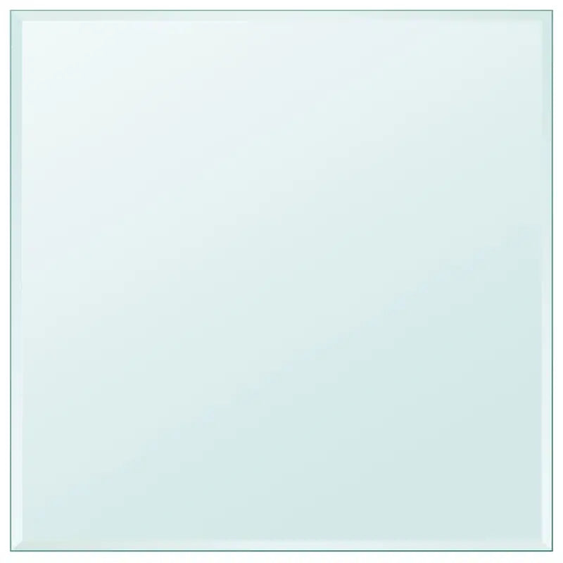 Gehard glazen tafelblad voor eettafels salontafels - Doorzichtig / 70 x 70 cm / 1 - Tafelbladen