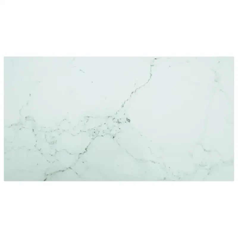 Gehard glazen tafelblad voor eettafels salontafels - Wit / 120 x 65 cm / 1 - Tafelbladen