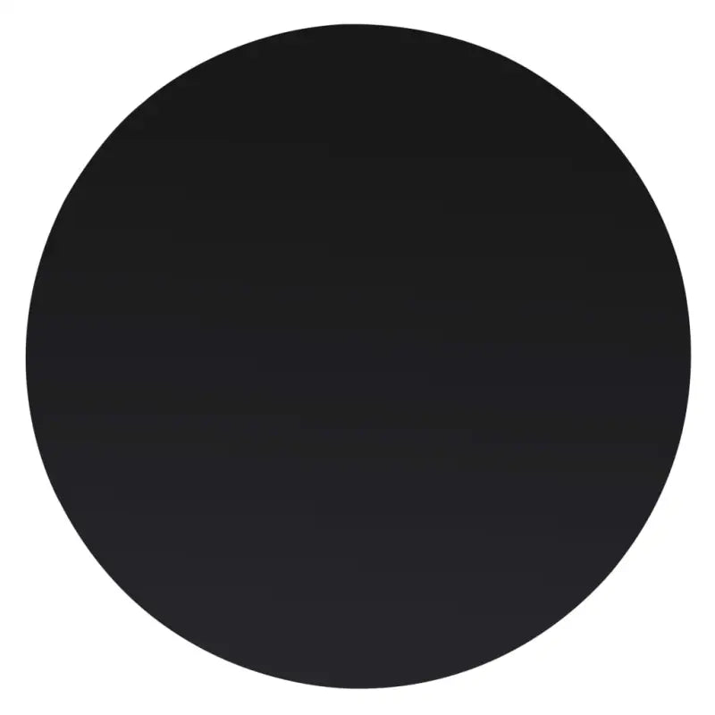 Gehard glazen tafelblad voor eettafels salontafels - Zwart / Ø 70 cm / 1 - Tafelbladen