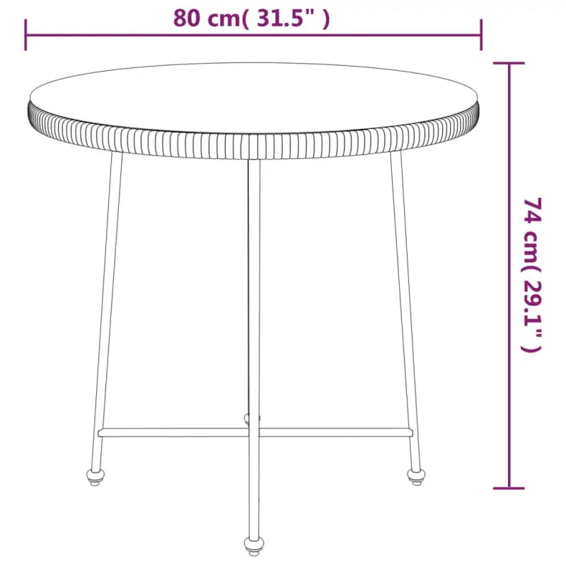 Gehard glazen tuintafel voor stijl en functionaliteit in je tuin of terras - Tuintafels