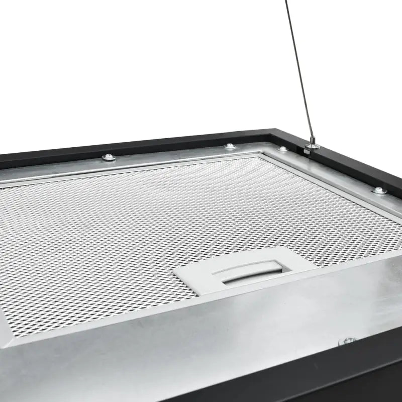 Geluidsarme hangende afzuigkap met wasbare aluminium vetfilter - Afzuigkappen