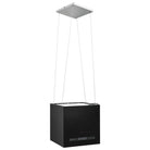 Geluidsarme hangende afzuigkap met wasbare aluminium vetfilter - Afzuigkappen