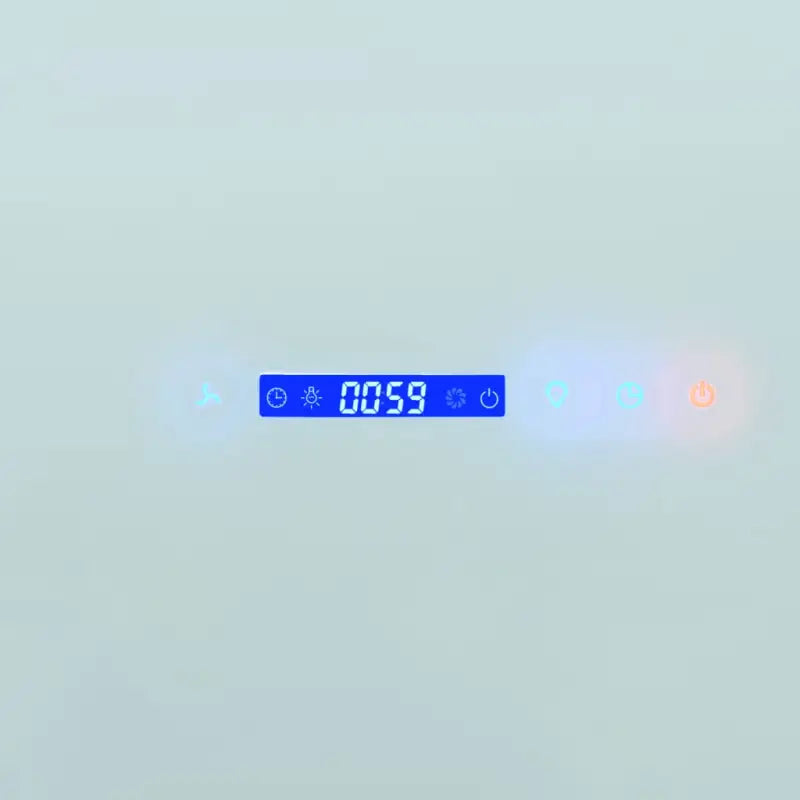 Geluidsarme wandafzuigkap met aluminium vetfilter en maximale luchtstroom - Afzuigkappen