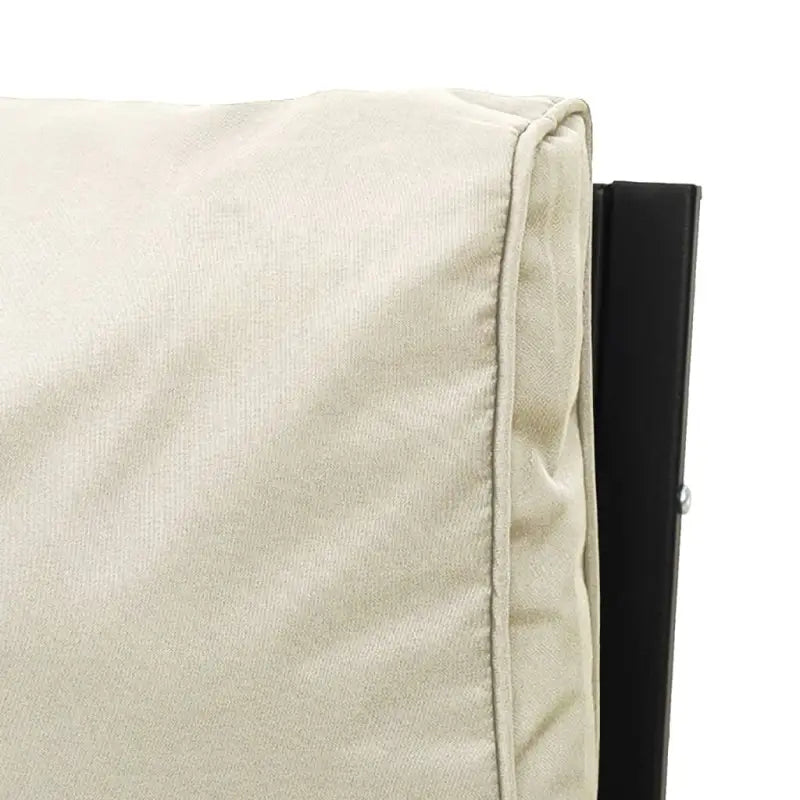 Gepoedercoat staal loungeset met aantrekkelijke afmetingen voor je tuin - Tuinsets