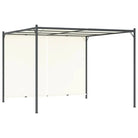 Gepoedercoat Staal Tuinbogen en Pergola voor Schaduw en Bescherming - Crèmewit / 1 - Tuinbogen latwerk & pergola’s